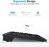 OMOTON Bluetooth Keyboard for Mac, Compact Wireless Keyboard Compatible with MacBook Pro/Air, iMac, iMac Pro, Mac Mini, Mac Pro Laptop and PC (Bla...